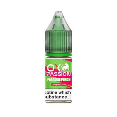 Paradise Punch 10ml Nic Salt E-Liquid by OXVA Ox Passion