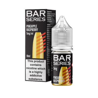 Pineapple Raspberry 10ml Nic Salt E-Liquid by Bar Series