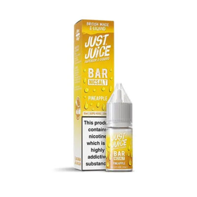 Pineapple 10ml Nic Salt E-Liquid by Just Juice Bar Salts