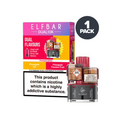 Pineapple Edition Elf Bar Dual 10K Refill and Box