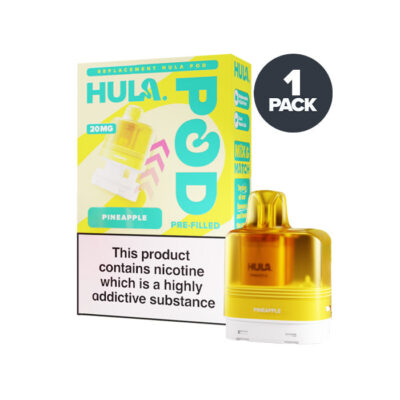 Pineapple Hula 7000 Prefilled Pod and Box