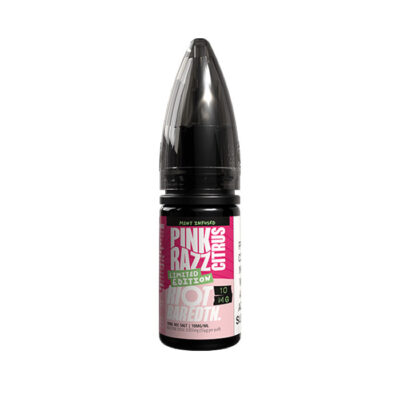 Pink Razz Citrus Limited Edition Nic Salt E-Liquid by Riot Bar EDTN