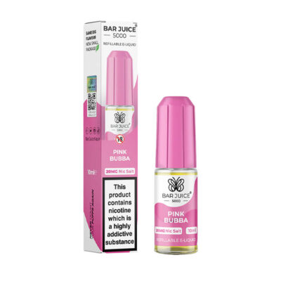 Pink Bubba 10ml Nic Salt E-Liquid by Bar Juice
