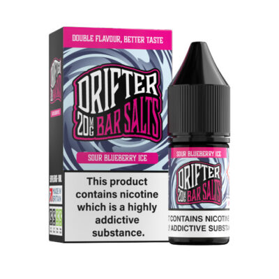 Sour Blueberry Ice Nic Salt E-Liquid by Drifter Bar Series