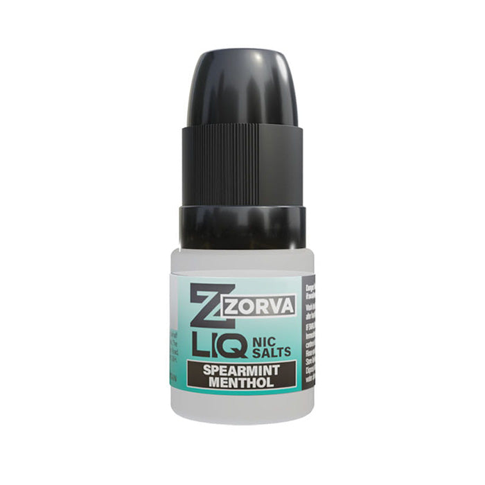Spearmint Menthol Nicotine Salt by Zorva Liq