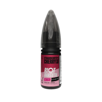 Strawberry Cherry Razz Nic Salt E-Liquid by Riot Bar Edtn No Ice