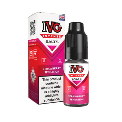 Strawberry Sensation Nicotine Salt by IVG Intense