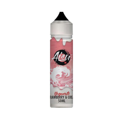 Strawberry and Cream 50ml Shortfill E-Liquid by Aisu Yoguruto