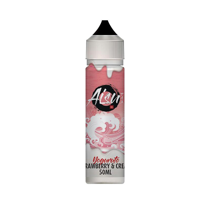 Strawberry and Cream 50ml Shortfill E-Liquid by Aisu Yoguruto