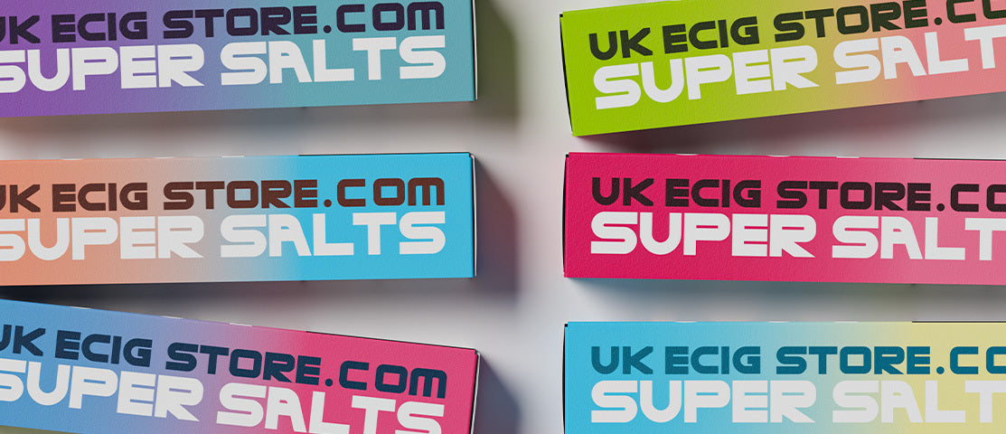 Banner showcasing the Super Salts range