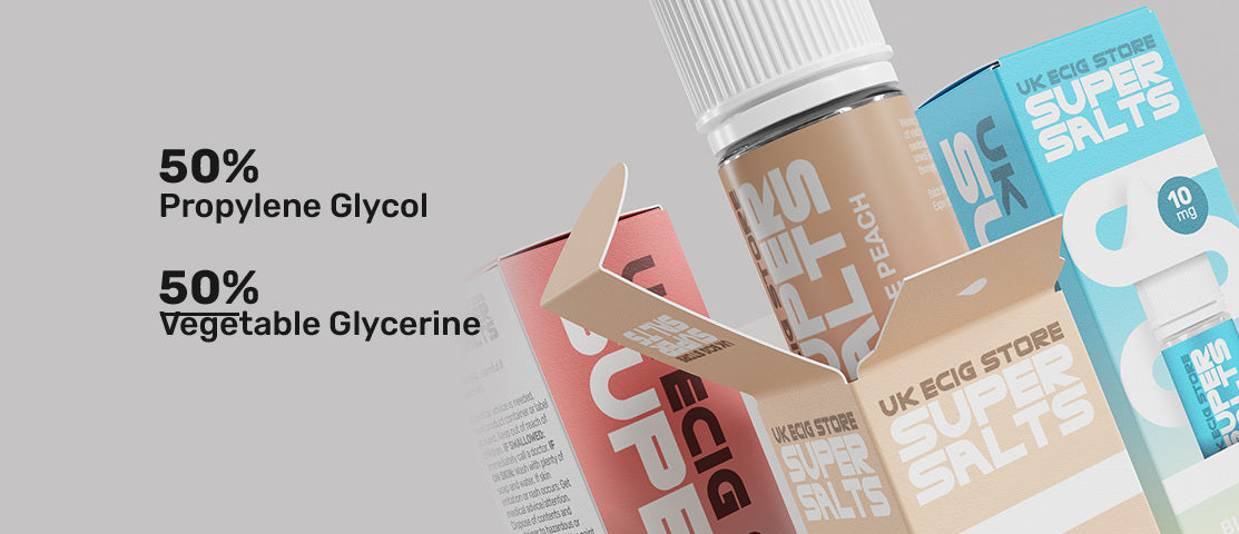 Banner showcasing the e-liquid blend of Super Salts Watermelon Ice