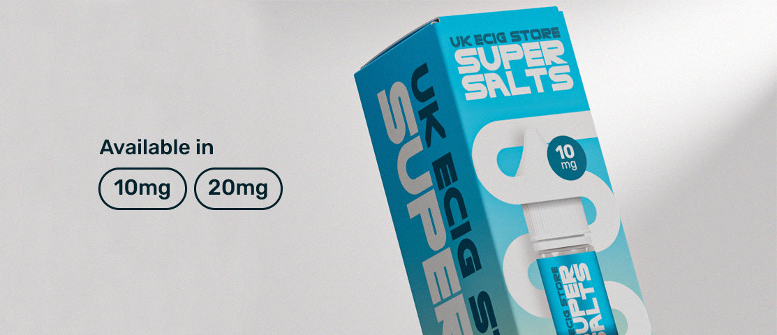 Banner showcasing the nicotine used in Super Salts Watermelon Ice