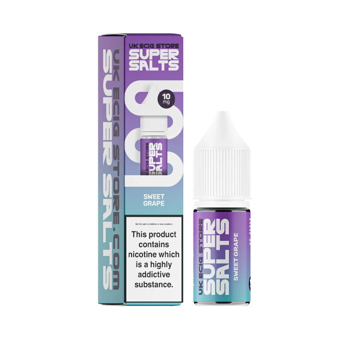 Sweet Grape Nic Salt E-Liquid by UK Ecig Store Super Salts