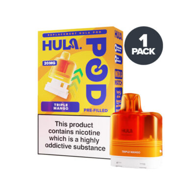 Triple Mango Hula 7000 Prefilled Pod and Box