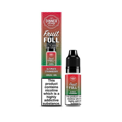 Ultimate Strawberry Salt by Dinner Lady Fruit Full Bar Salts