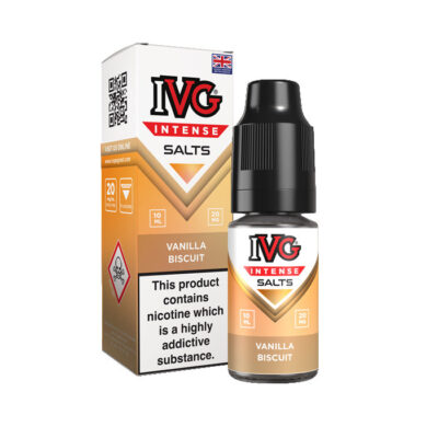 Vanilla Biscuit Nicotine Salt by IVG Intense