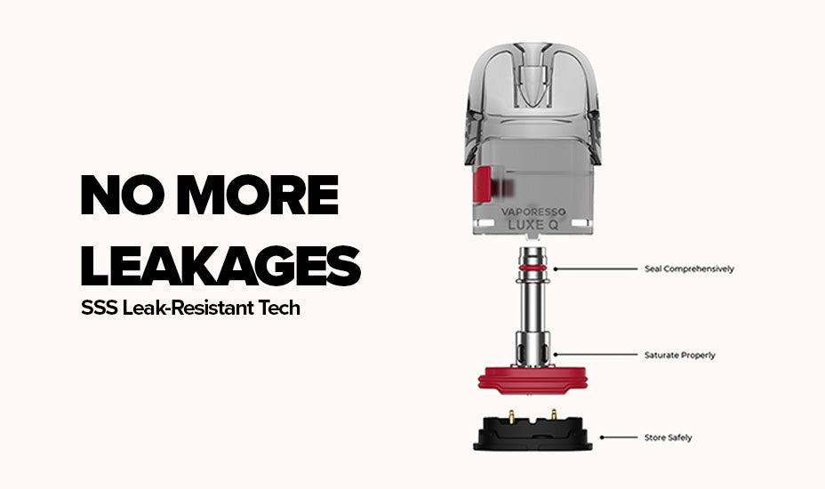 Vaporesso Luxe Q2 SE Leakproof Banner