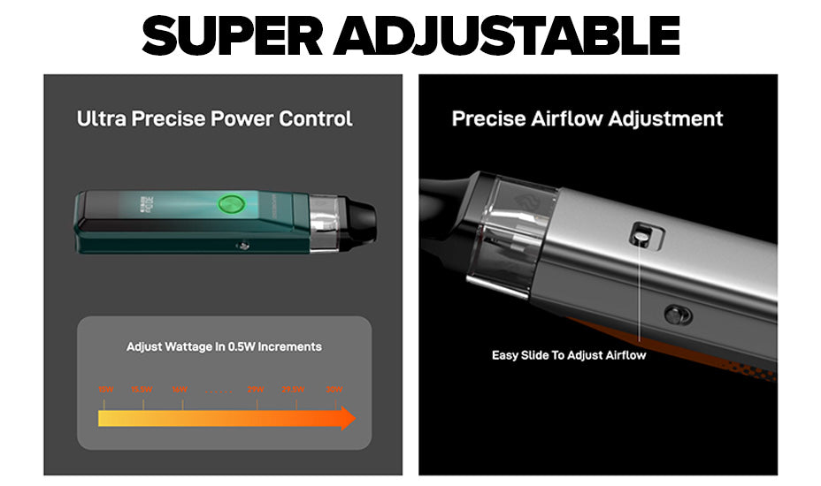 Set the Xros Pro to Suit Your Needs