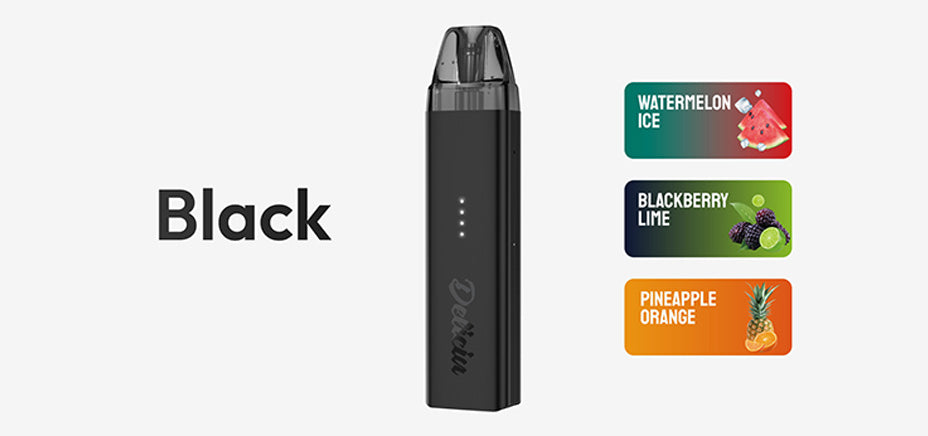 Banner showing the Vaporesso Deliciu Mate Starter Vape Kit in Black