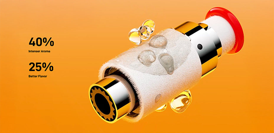 Banner showing the Vaporesso Vibe Pod Vape Kit's Coil and Cotton