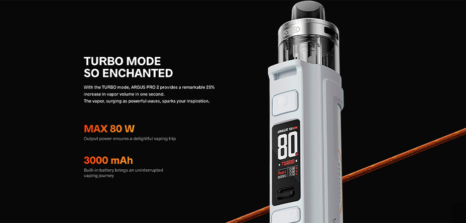 Experience Maximum Power with Turbo Mode