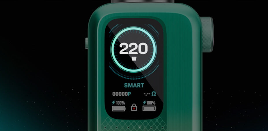 Banner showing the VooPoo Vinci Spark220 Vape Kit's 220W Max Wattage