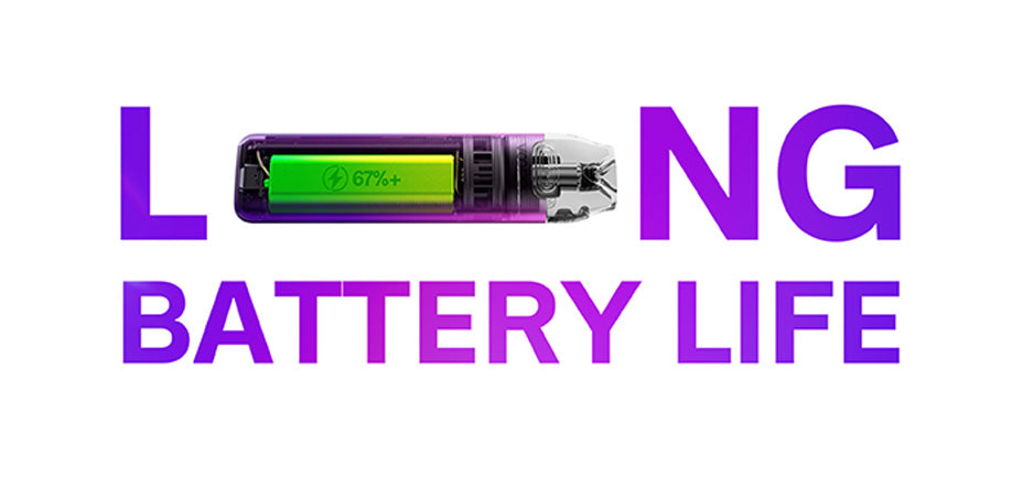 Banner showing the battery life of the VooPoo Vmate i2 Pod Kit