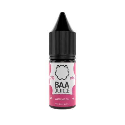 Watermelon 10ml Nic Salt E-Liquid by Baa Juice