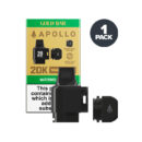 Watermelon Ice Gold Bar Apollo 20K Tank and Refill Pod with Box