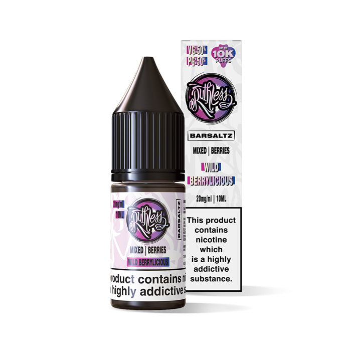 Wild Berrylicious Nicotine Salt by Ruthless