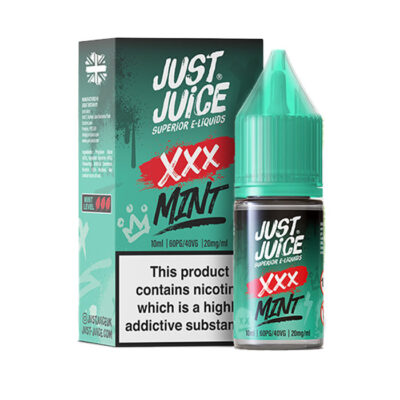 XXX Mint 10ml Nic Salt E-Liquid by Just Juice