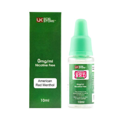 UK Ecig Store American Red Menthol 10ml E-liquid with Box Old Design