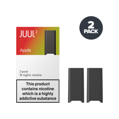 Two Apple JUUL2 Prefilled Pods and Box