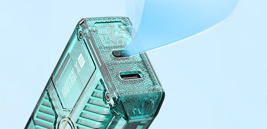 Airflow of Aspire Gotek X3 Pod Kit