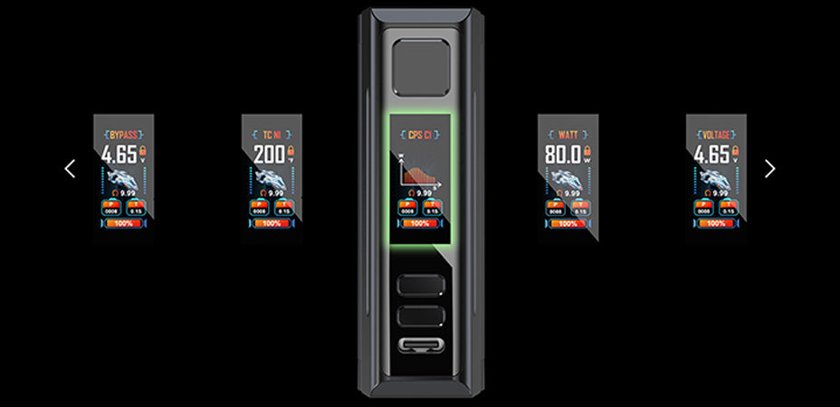 Aspire Zelos M80 Settings