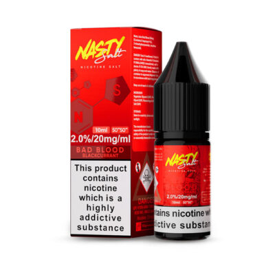 Nasty Salt - Bad Blood Nicotine Salt 10ml E-Liquid