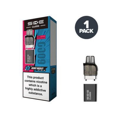 Berry Medley SKE CL6000 Prefilled Pod and Box
