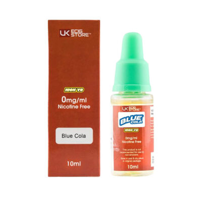 UK Ecig Store Blue Cola High VG 10ml E-liquid with Box Old Design