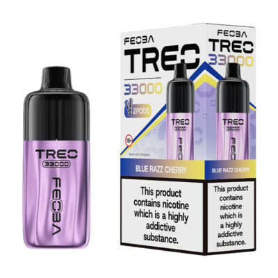 Feoba Treo 33000 Vape Kit - Blue Razz Cherry