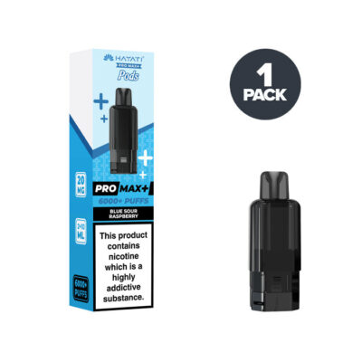 Blue Sour Raspberry Hayati Pro Max Plus Prefilled Pods