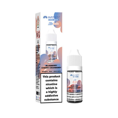 Blueberry Cherry Cranberry Hayati Pro Max 10ml Nic Salt E-Liquid and Box