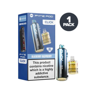 Blueberry Raspberry Pyne Pod Click Prefilled Pod and Box