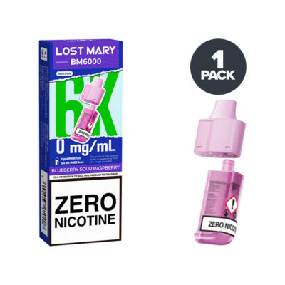 Blueberry Sour Raspberry Lost Mary BM6000 Refill Pack 0mg