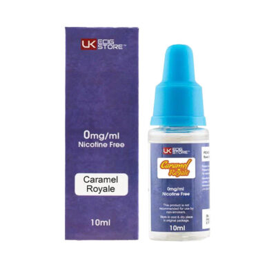 UK Ecig Store Caramel Royale 10ml E-liquid with Box Old Design