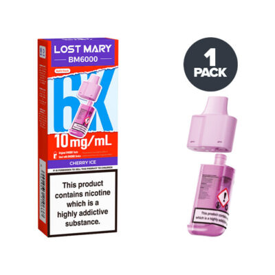 Cherry Ice Lost Mary BM6000 Refill Pack 10mg