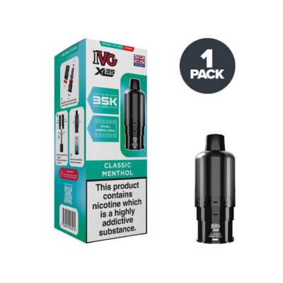 Classic Menthol IVG XL35 Prefilled Pod and Box