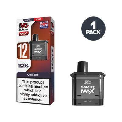 Cola Ice IVG Smart Max 20mg Refill Pack and Box