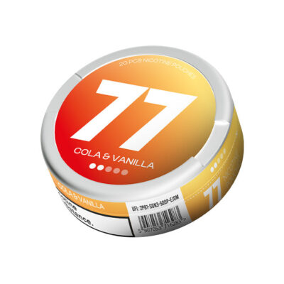 5.2mg Cola & Vanilla 77 Nicotine Pouches