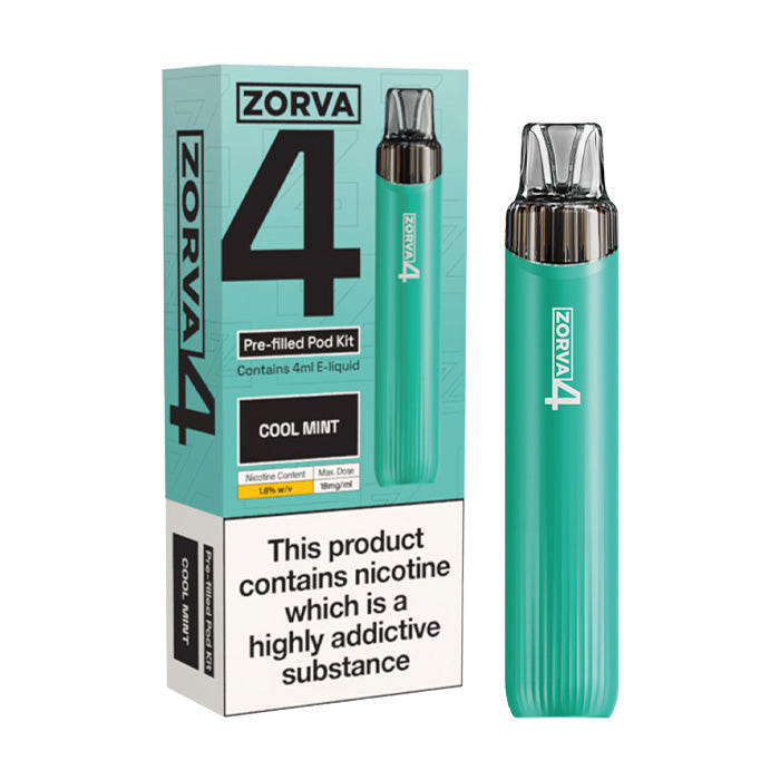 Zorva 4 Prefilled Pod Kit - Cool Mint