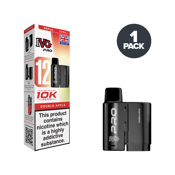 Double Apple IVG Pro 12 20mg Refill Pack